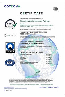 FSSC Certificate